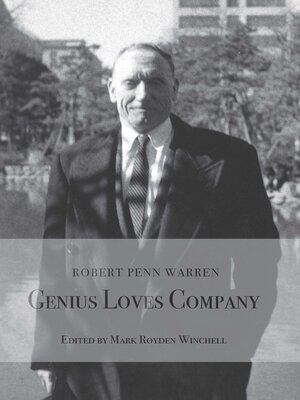 cover image of Robert Penn Warren